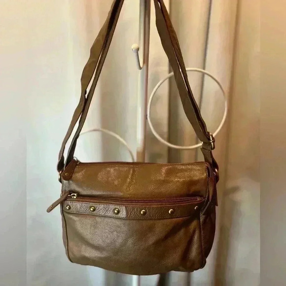 Great American leatherworks bag in brown - Picture 8 of 11